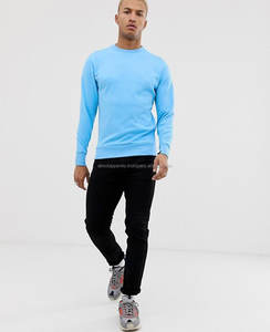 Barato a granel de gran tamaño sudaderas con capucha en blanco al por mayor de encargo del hombre sudadera deportiva, hombres sudadera transpirable en azul AA 2120 - Product Image 4