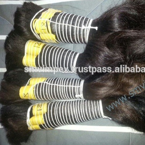 Tóc Người Thật Với Số Lượng Lớn Chất Lượng Tốt. Tóc Xoăn Nguyên Bản Mềm Mại Và Mượt Mà Từ Ấn Độ - Product Image 3