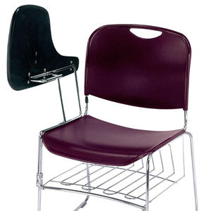 school chair with writing pad - Product Image 1