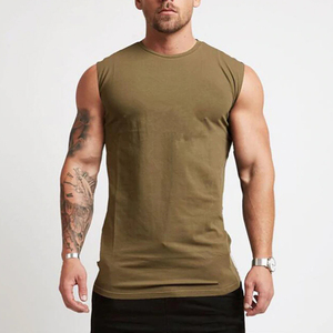 Débardeur sans manches pour homme, vêtement de musculation, Fitness, vente en gros - Product Image 5