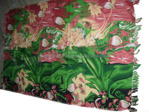 Pareo de Playa de Polialgodón con Estampado Marino - Product Image 5