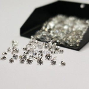 Diamantes HPHT de 2,7 a 3,2 MM D E F Color I Pureza Pulido Suelto Cuerpo a cuerpo Blanco Corte redondo de alta calidad Diamante certificado IGI - Product Image 2