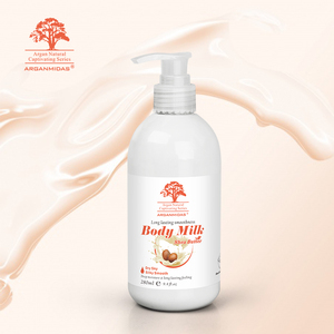 Loción corporal nutritiva de manteca de karité de 300ml a granel de alta calidad Ingredientes de hierbas veganas para todo tipo de piel Marca - Product Image 5