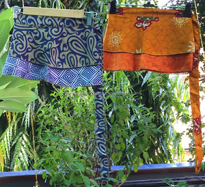 ชาติพันธุ์สองชั้นย้อนกลับใหม่อินเดียรอบกระโปรงไหมส่าหรีห่อ - Product Image 3