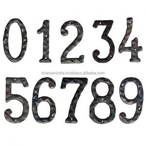 Letras del alfabeto de Metal de hierro fundido - Product Image 1