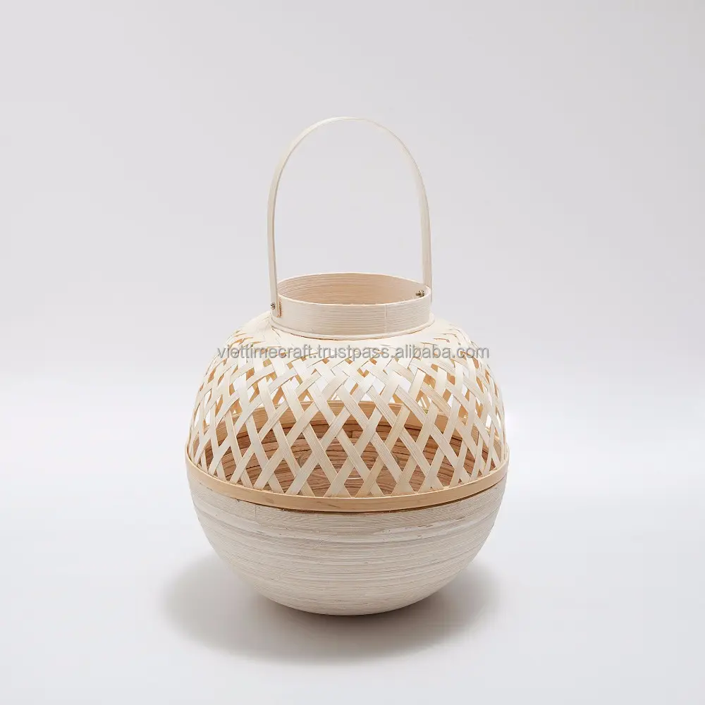 Traditional hand woven bamboo lantern wholesale