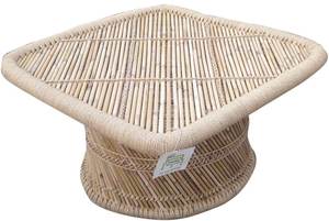 ชุดโต๊ะเก้าอี้ไม้ไผ่หลากสี5ชิ้นทันสมัยในร่มห้องนั่งเล่นกลางแจ้งห้องอาหารสวนวิลล่าลานภายใน - Product Image 6