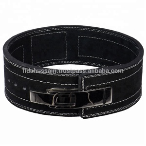 Ceinture à levier d'haltérophilie en cuir suédé Ceinture à levier en cuir de conception personnalisée pour ceintures d'haltérophilie unisexes - Product Image 6