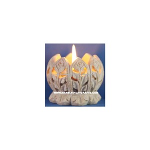 Portavelas de Piedra Jabonosa de Lujo - Product Image 1