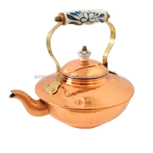 กาต้มน้ำชาทองแดงโบราณ - Product Image 4