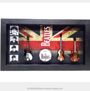 Shadowbox Wall Decoration <b>Guitars</b> Music Theme - Product Image 4