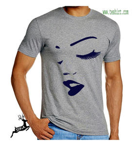 Camisetas 50% poliéster 25% algodón 25% rayón, camisas lisas de triple mezcla, etiqueta personalizada, venta al por mayor, nuevos diseños - Product Image 5