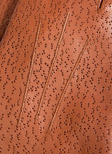Gants en cuir Imipec pour femmes, en peau d'agneau de qualité supérieure, fonction écran tactile, design à doigts entiers, fermeture à bouton, ajustement parfait pour le quotidien - Product Image 2