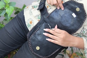 Genuine Leather Waist <b>Pocket</b> <b>Belt</b> Bum Bag Casual Unisex - Product Image 2