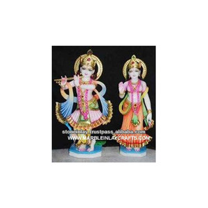 Stone Radha Krishna Statue - Product Image 1