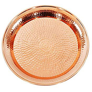 Marteau rond en cuivre pur et brillant, 5 pièces, chargeur plaqué - Product Image 1