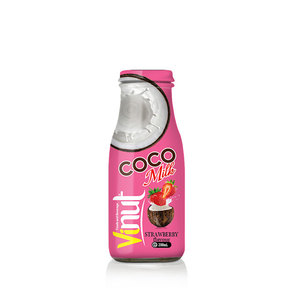 Bebida con sabor a café con leche de coco Botella de vidrio de 280ml - Product Image 5