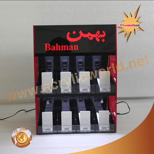 บุหรี่จอแสดงผล Led สีดำคริลิคบุหรี่ยืนแสดง - Product Image 4