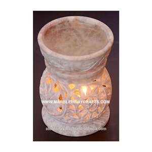 Decorative Soapstone Aroma <b>Oil</b> Lamp - Product Image 1