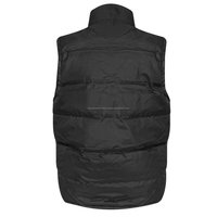 Gilet matelassé d'hiver personnalisé avec logo du fabricant, classique, décontracté, réversible, unisexe, chaud, coupe-vent, col roulé, vente en gros