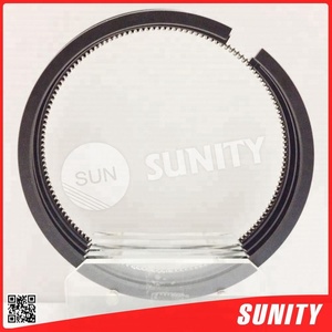 Anillos de Pistón Riken Originales de Taiwán, Calidad RIKEN, 6KHET 6KH UT 132.9mm, para Piezas de Motor Fuera de Borda Marino Yanmar - Product Image 2