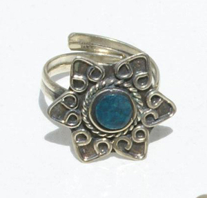 Natural Stone <b>Rings</b> Peruvian Piedra Handmade Wholesale Gemstone Jewelry for Women - Product Image 1