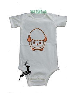 Ropa de bebé de algodón orgánico con impresión personalizada al por mayor, peleles para bebé niño, ropa de verano para recién nacido niña, India - Product Image 1
