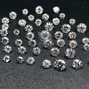 เพชรธรรมชาติขัดเงาของ SI เพชร3.3เป็นเพชรเม็ดกลมสีขาวจริงขนาด3.6มม. มีสี D/e พร้อมใบรับรอง IGI - Product Image 4