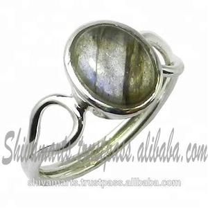 925แหวนอัญมณีลาบราดอไรต์เงินสเตอร์ลิงตลอดไปขายส่งดีไซน์แฟชั่นใหม่ - Product Image 2
