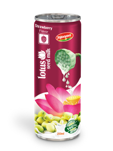 Leche de semilla de loto con sabor a plátano, 250ml, marcas de bebidas JOJONAVI, leche de fruta natural, OEM ODM, precio al por mayor - Product Image 4