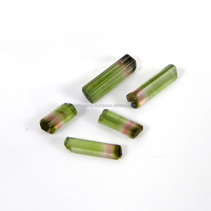 Joyería de piedras preciosas sueltas, turmalina Natural IG10049 verde, 7x4mm-11x3mm, 4,70 Cts Ishu gemas ZA - Product Image 3