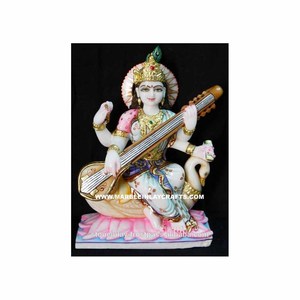 Murti en marbre Saraswati Maa de haute qualité - Product Image 1