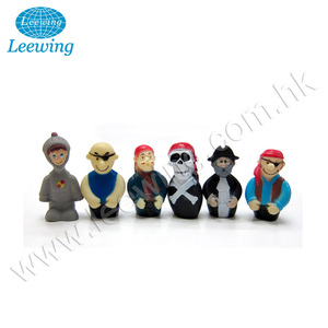 De alta calidad de juguete educativo para niños de plástico juguetes de PVC de vinilo OEM ODM personalizado de familia y Animal marioneta & dedo marioneta - Product Image 5