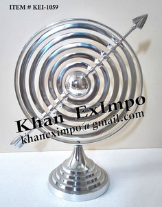Kan EXIMPO-Globo de Metal y plata para decoración del hogar y la Oficina - Product Image 2