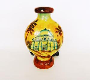 Lámparas de Piel de Camello Pintadas a Mano de Pakistán - Product Image 1