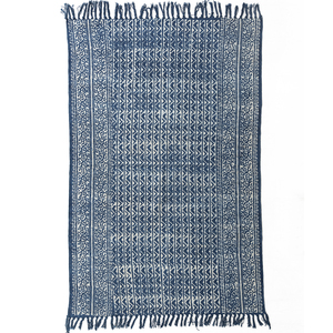 Dhurrie Rus tradicional hecho a mano, alfombra de área con estampado, resistente a la impresión, Navidad, Año Nuevo, decoración - Product Image 3