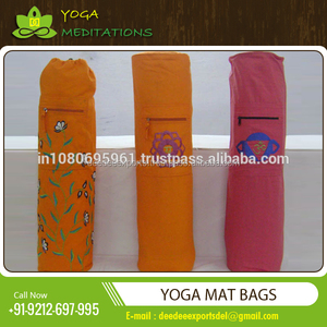 Bolsa de Lona de Alta Calidad de Marca Privada de Fabricante Indio de Confianza, Funda para Tapete de Yoga Modelo DSC04792, Uso para Ejercicio y Fitness - Product Image 3
