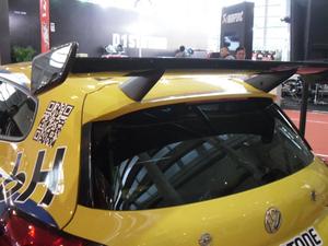 Aileron arrière en fibre de carbone de style Votex pour modèle de voiture Scirocco - Product Image 2