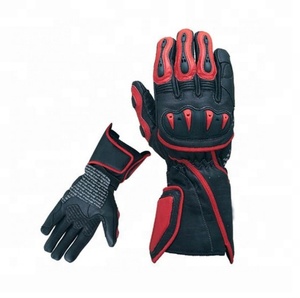 Guantes de cuero auténtico para montar en motocicleta, calidad de exportación, personalizados - Product Image 2