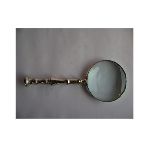 Loupe dôme Portable poignée métallique, outil de lecture Vintage haut de gamme 1 pièce - Product Image 6
