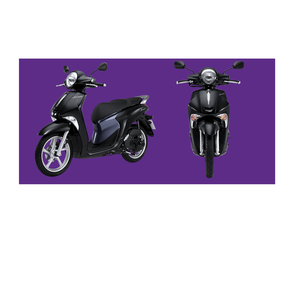 Best quality scooter motorcycle 125cc with good price for sale (Janusz Standard) Black/ White - Product Image 1