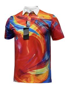 T-shirt de sport décontracté respirant à séchage rapide pour hommes OEM pour polos de golf-Prix d'usine direct grande taille disponible - Product Image 6