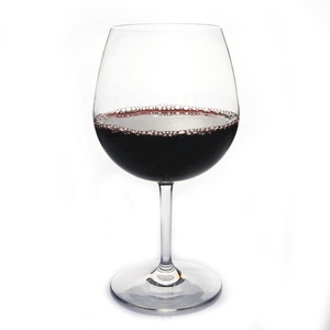 20oz BPA Free Plastic Tritan Indoor Outdoor Cabernet <strong>Merlot</strong> Wine <strong>Glasses</strong>