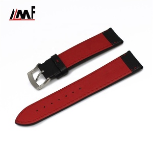 Correa de Reloj Deportiva Transpirable de Cuero Italiano Curtido Vegetal de 18MM/20MM con Orificios, de Buena Calidad y Ecológica - Product Image 2