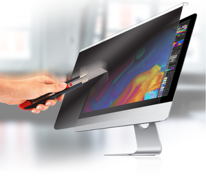 Panel de Filtro de Privacidad BozaBoza, Protector de Pantalla para Laptop/Escritorio, Material PET/PMMA, Anti-Espía, Bloquea Luz Azul, 0.33mm de Grosor - Product Image 2