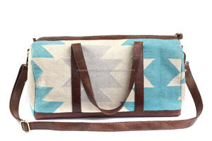 100% Genuine Leather Weekender Handmade Genuine Leather Duffle <b>Bag</b> Full Grain Travel Holdable Personalized Crossbody Duffel <b>Bags</b> - Product Image 2