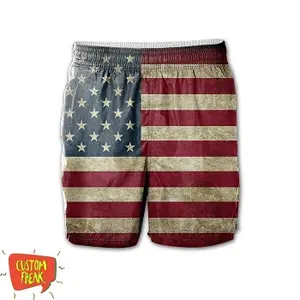 美国国旗男装短裤