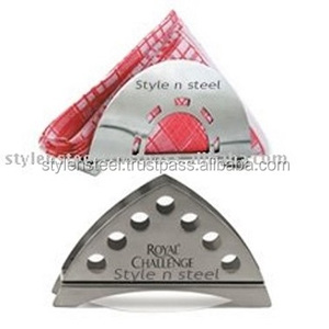 Porte-serviettes Porte-mouchoirs avec couleur argent Porte-serviettes en acier inoxydable Porte-serviettes en papier pour comptoir - Product Image 2