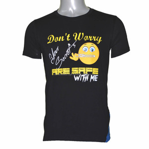 Camiseta de algodón de manga corta para hombre, prenda de vestir, de calle, con estampado gráfico personalizado, de verano, venta al por mayor - Product Image 3