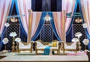 ของตกแต่งเวทีงานแต่งงานรูปพระพิฆเนศสำหรับทางเข้าชิงช้าของตกแต่งเวทีการแต่งงานของตกแต่งเวทีตกแต่งงานแต่งงานของตกแต่งเวทีสหรัฐอเมริกาขายส่ง - Product Image 3